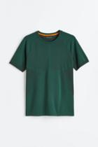 H & M - Drymove&trade; Seamless Sports Shirt - Green
