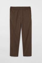 H & M - Regular Fit Dressy Joggers - Beige