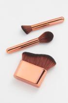 H & M - 3-pack Highlighter Brushes For Face And Body - Orange
