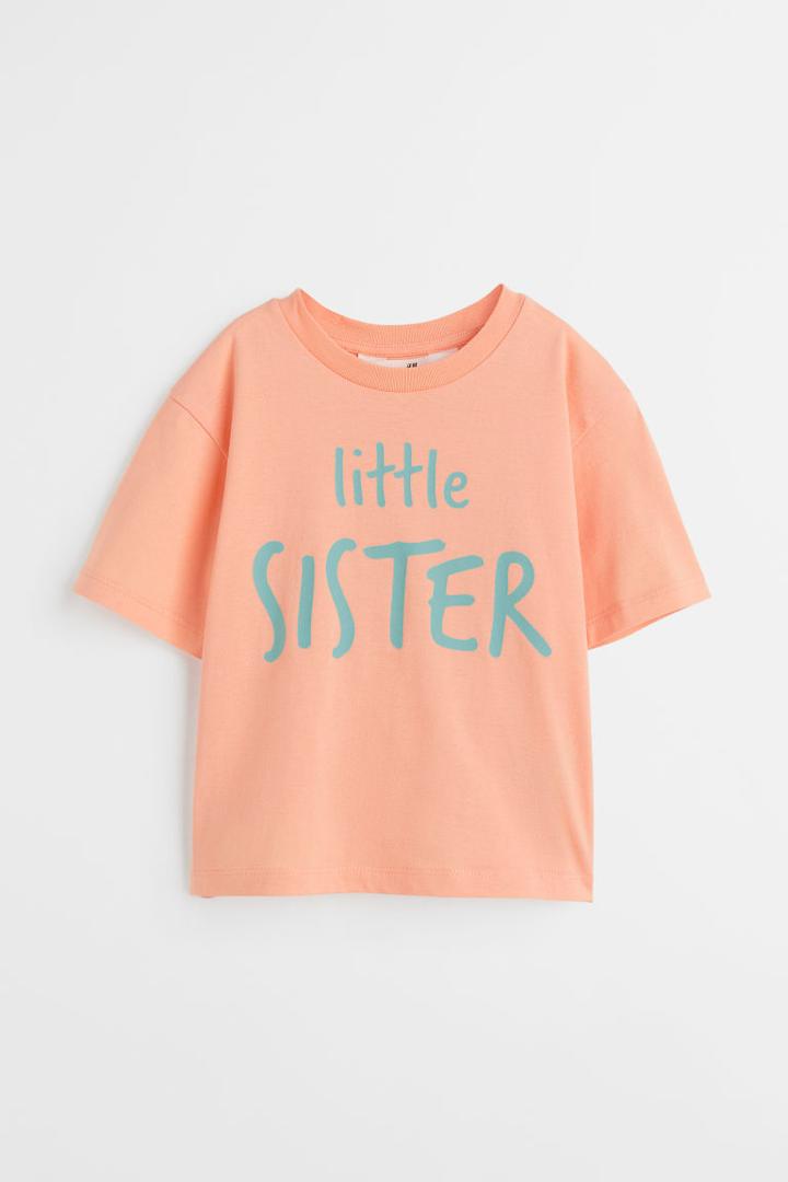 H & M - Sibling Top - Orange
