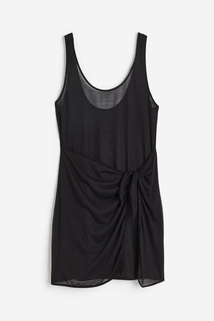H & M - Beach Wrap Dress - Black