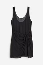 H & M - Beach Wrap Dress - Black