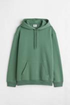 H & M - Relaxed Fit Hoodie - Green