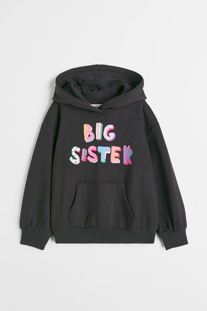 H & M - Sibling Hoodie - Gray