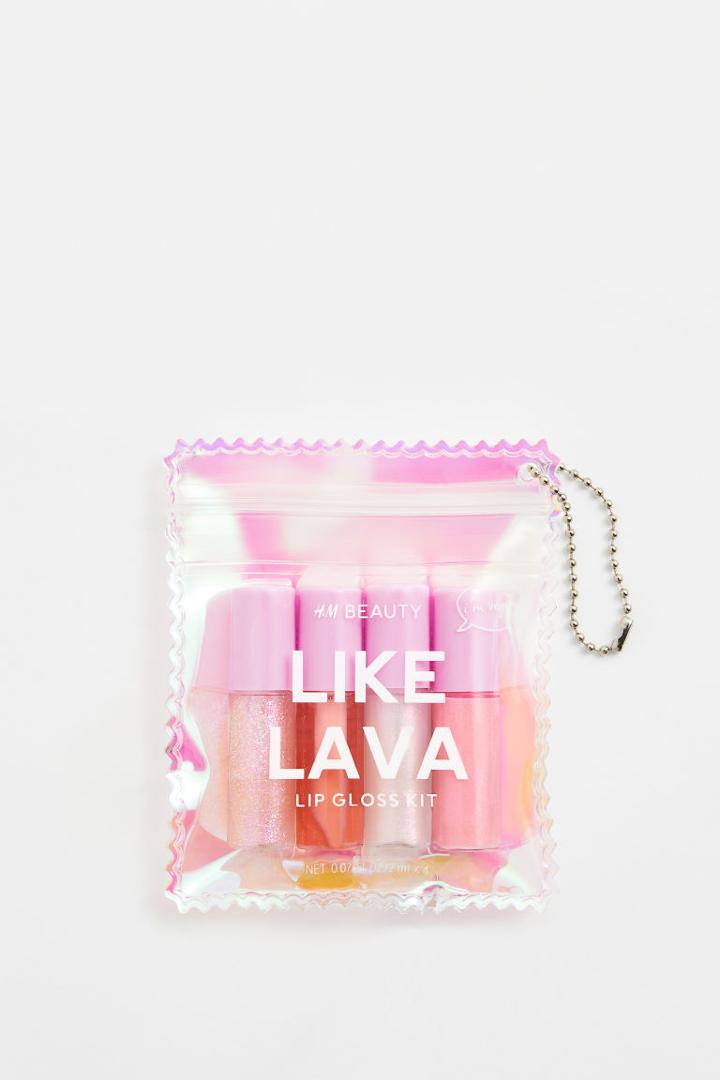 H & M - 4-pack Mini Lip Glosses - Orange