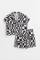 H & M - 2-piece Patterned Set - Black