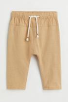 H & M - Woven Pants - Beige