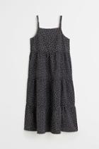 H & M - Tiered Dress - Gray