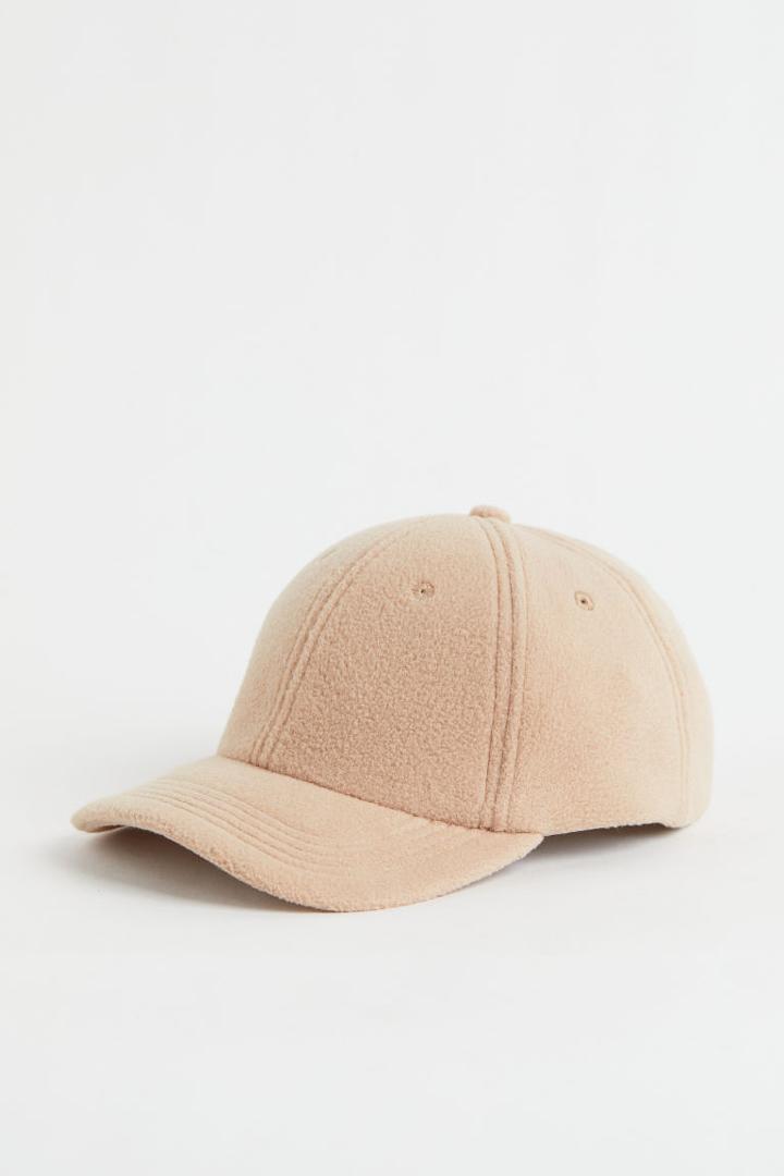 H & M - Fleece Cap - Beige
