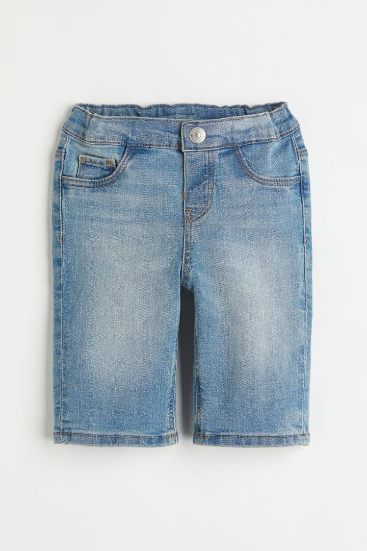 H & M - Twill Pants - Blue