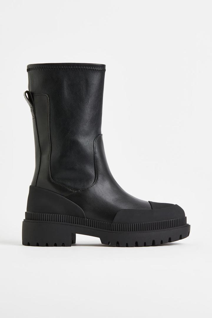 H & M - Chunky Boots - Black