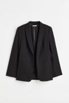 H & M - Viscose-blend Jacket - Black