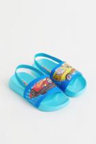 H & M - Printed Pool Shoes - Turquoise