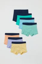 H & M - 7-pack Boxer Shorts - Orange