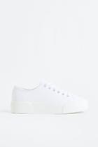 H & M - Platform Sneakers - White