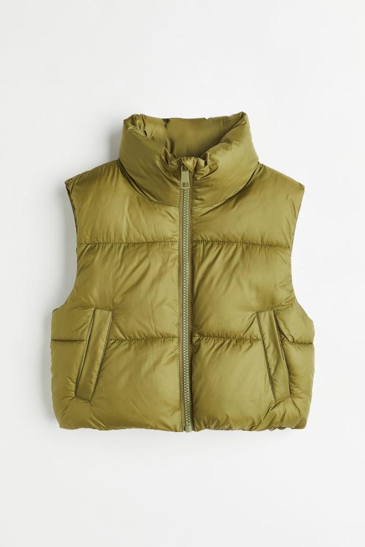 H & M - Puffer Vest - Green