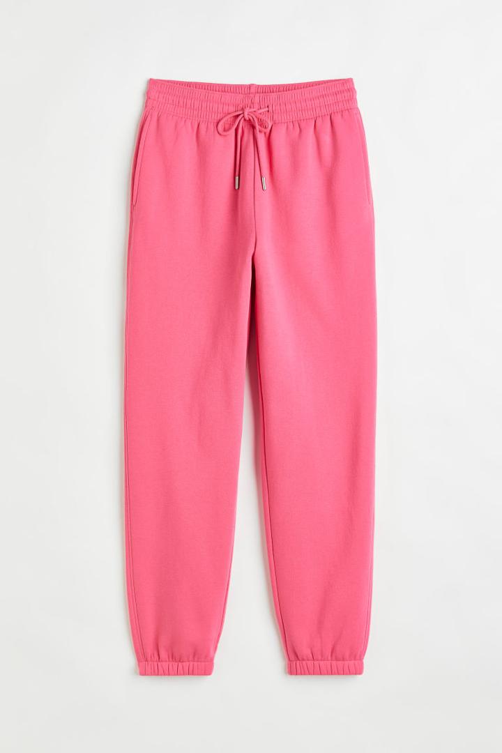 H & M - Cotton-blend Sweatpants - Pink