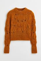 H & M - Wool-blend Sweater - Yellow