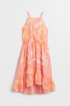 H & M - Chiffon Dress - Orange