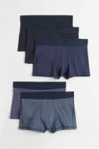 H & M - 5-pack Short Boxer Shorts - Blue