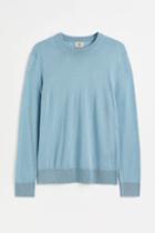 H & M - Merino Wool Sweater - Turquoise