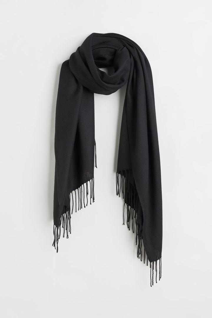 H & M - Scarf - Black