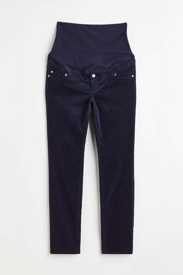 H & M - Mama Corduroy Pants - Blue