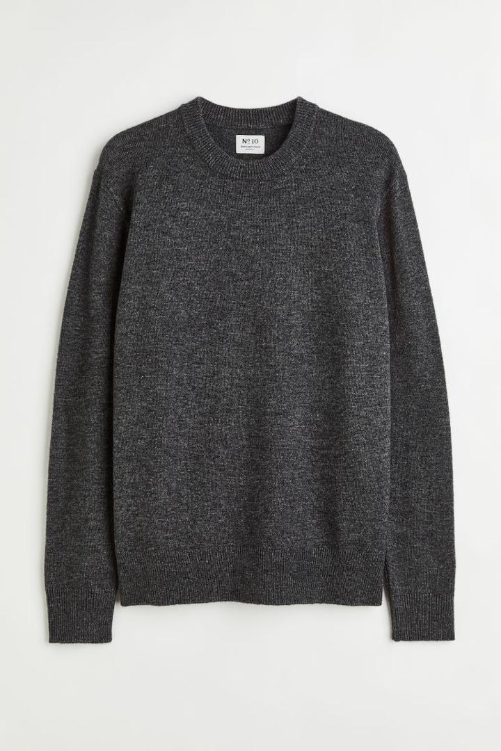 H & M - Essentials No 10: The Sweater - Gray