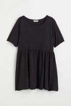 H & M - Mama Peplum Top - Black