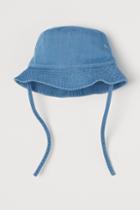 H & M - Cotton Sun Hat - Blue