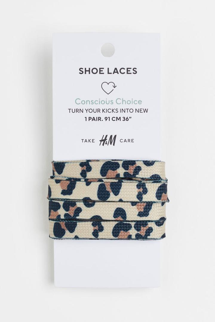 H & M - Shoe Laces - Beige