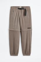 H & M - Thermolite Loose Fit Joggers - Brown