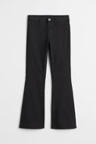 H & M - Superstretch Flare Fit Jeans - Black