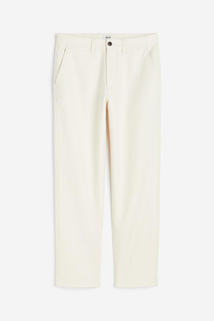 H & M - Essentials No 9: The Chinos - White