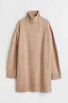 H & M - Turtleneck Sweater - Beige