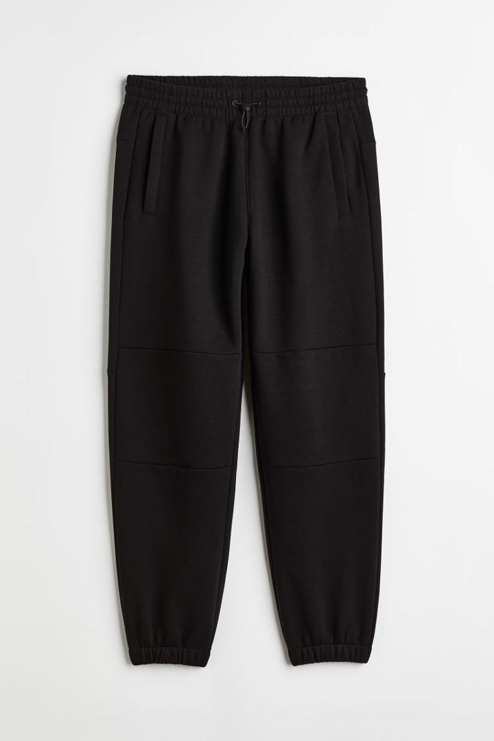 H & M - Warm Sports Joggers - Black