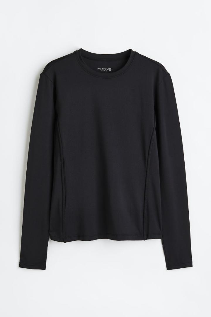 H & M - Drymove&trade; Sports Top - Black