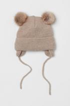H & M - Fleece-lined Hat - Brown