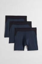 H & M - 3-pack Sports Boxer Shorts - Blue