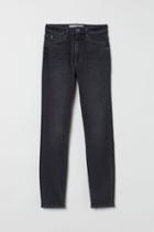 H & M - True To You Skinny High Jeans - Black
