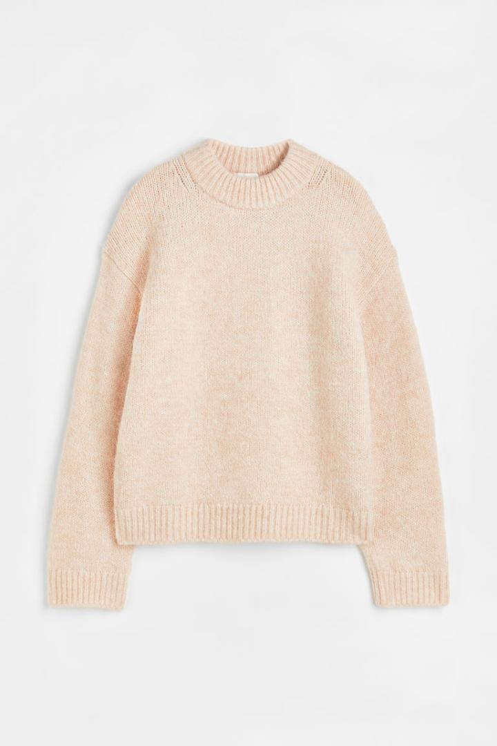 H & M - Oversized Sweater - Beige