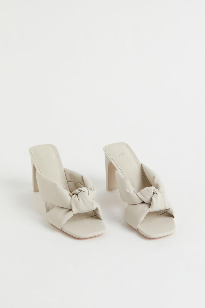 H & M - Mules - Brown