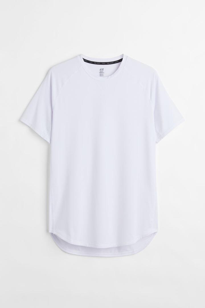 H & M - Loose Fit Sports Shirt - White