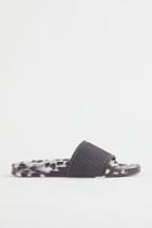 H & M - Fluted Pool Shoes - Gray