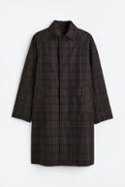 H & M - Nylon Car Coat - Blue