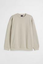 H & M - Relaxed Fit Sweatshirt - Brown