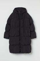 H & M - Oversized Puffer Jacket - Black