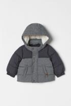 H & M - Padded Jacket - Gray