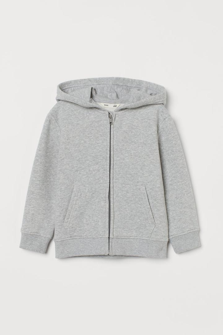 H & M - Hooded Jacket - Gray