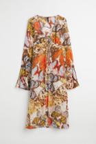 H & M - Tie-detail Long Blouse - White